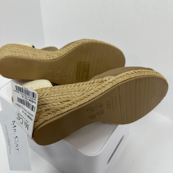 Brown Espadrille Wedge Sandals - Picture 10 of 10
